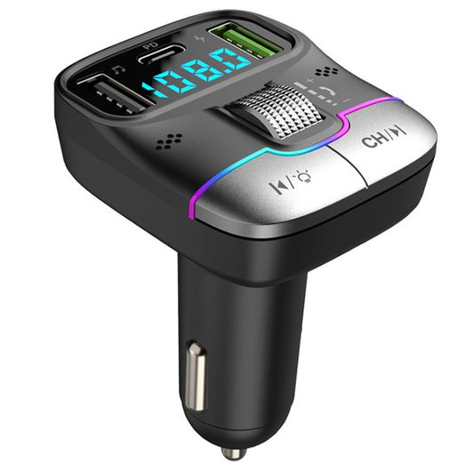 Lecteur MP3 de voiture Bluetooth Chargeur de charge rapide, GZ01
