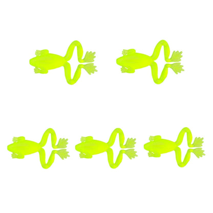 5pcs /Pack HENGJIA SO193 Thunderfrog Soft Bait Lua Fishing Dummy Lures, 5.5cm 2.7g