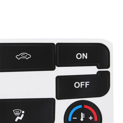 2pcs For Ford S-Max/MONDEO Car Air Conditioning Button Repair Sticker