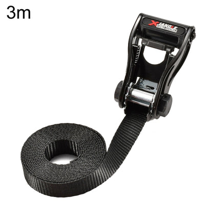Motorcycle Ratchet Tensioner Cargo Bundling And Luggage Fixing Straps, 1m, 2m, 3m, 4m, 5m