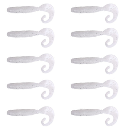 HENGJIA Curved-Tail Soft Dummy Bait Freshwater Fishing Lures, 5cm 10pcs /Pack, 6cm 10pcs /Pack, 7cm 10pcs /Pack