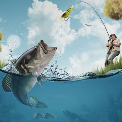 5pcs /Pack HENGJIA SO064 Imitation Grass Shrimp Dummy Bait Lua Fishing Soft Lures, 4cm 1.5g