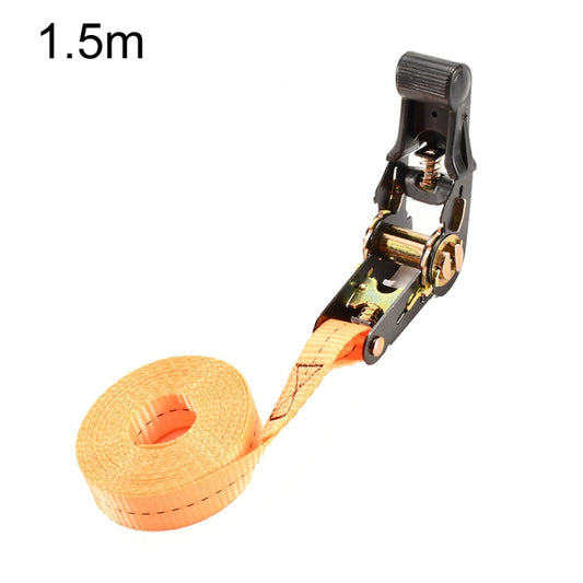 Motorcycle Ratchet Tensioner Cargo Bundling And Luggage Fixing Straps, Orange 1m, Orange 1.5m, Orange 2m, Orange 3m, Orange 4m, Orange 5m, Black 1m, Black 1.5m, Black 2m, Black 3m, Black 4m, Black 5m, Fluorescent Green 1m, Fluorescent Green 1.5m       ...