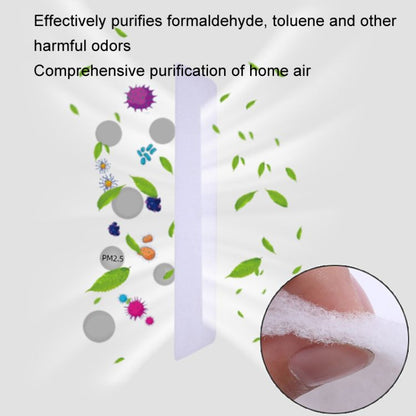 Disposable Air Conditioning Air Purification Filter Household Hanging Air Intake Dust Removal Cotton, 5pcs /Pack 22x80cm