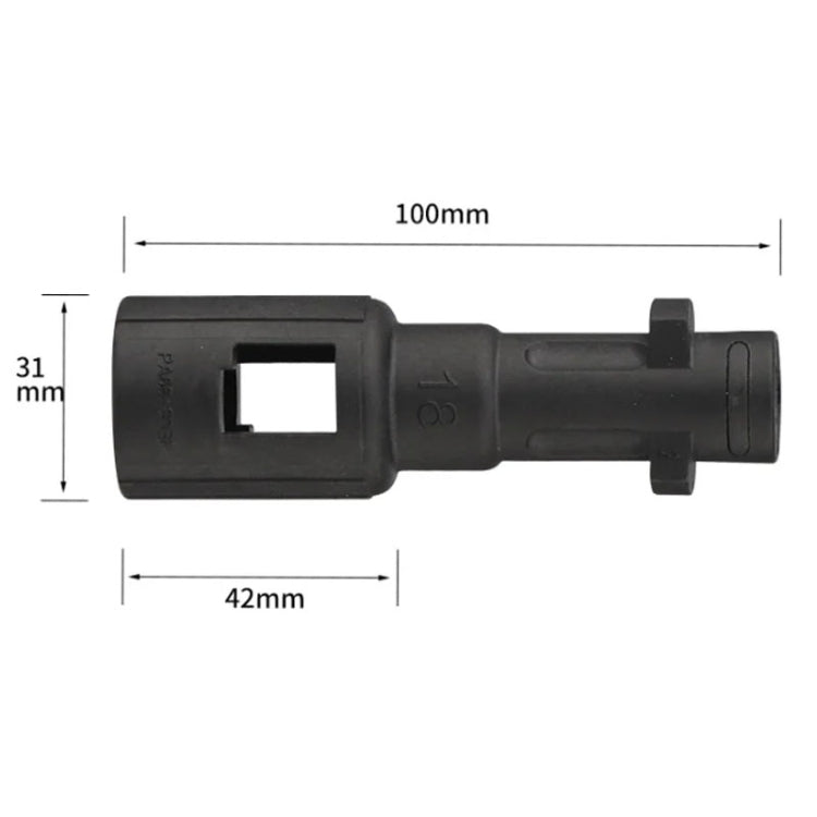 Convertisseur adaptateur à baïonnette pour nettoyeur haute pression Karcher série K / Lavor, adaptateur à baïonnette