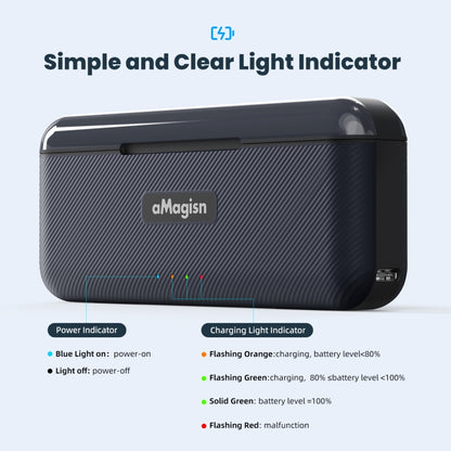 For DJI Action 4 / 3 aMagisn Fast Charge Charging Box Charger Sports Camera Accessories, For DJI Action 4 / 3
