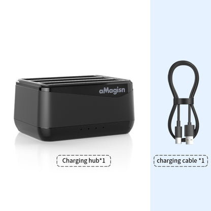 Pour Insta360 X4 AMagisn Chargeur de batterie, station de charge pour accessoires de caméra, pour Insta360 X4
