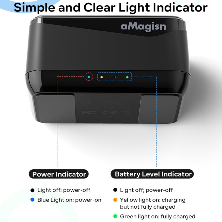 Pour Insta360 X4 AMagisn Chargeur de batterie, station de charge pour accessoires de caméra, pour Insta360 X4