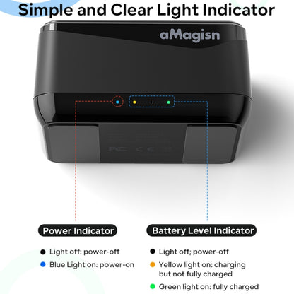 Pour Insta360 X4 AMagisn Chargeur de batterie, station de charge pour accessoires de caméra, pour Insta360 X4