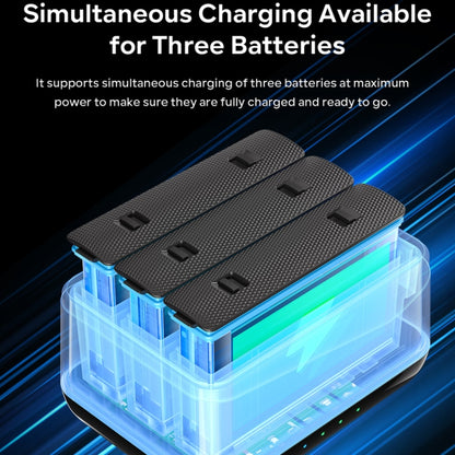 Pour Insta360 X4 AMagisn Chargeur de batterie, station de charge pour accessoires de caméra, pour Insta360 X4