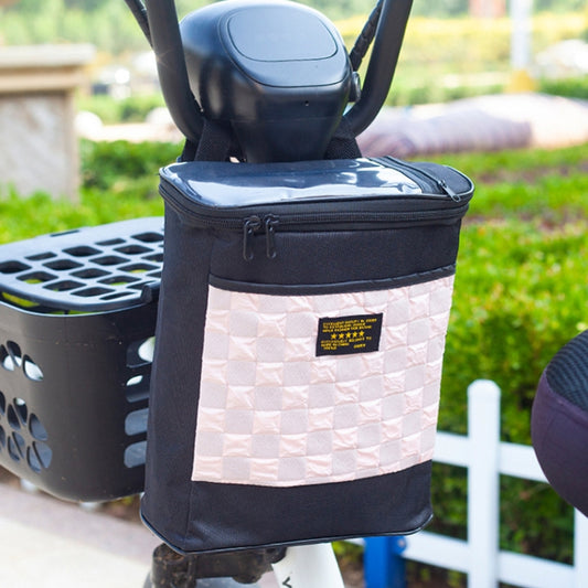 Sacoche de vélo électrique, grande capacité, étanche, à accrocher à l'avant du vélo