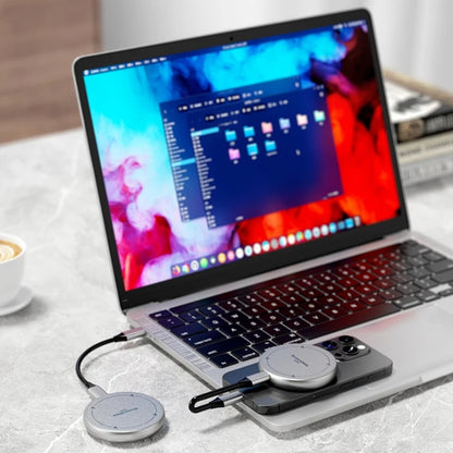 Blueendless M3N Magnetic M.2 2230 / 2242 NVMe SSD Enclosure 10Gbps Type-C USB3.1 SSD Case For Mobile Phone, M3N