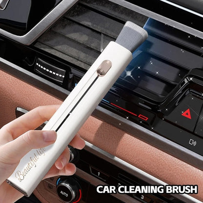 Car Air Conditioner Air Outlet Gap Dust Cleaning Soft Brush