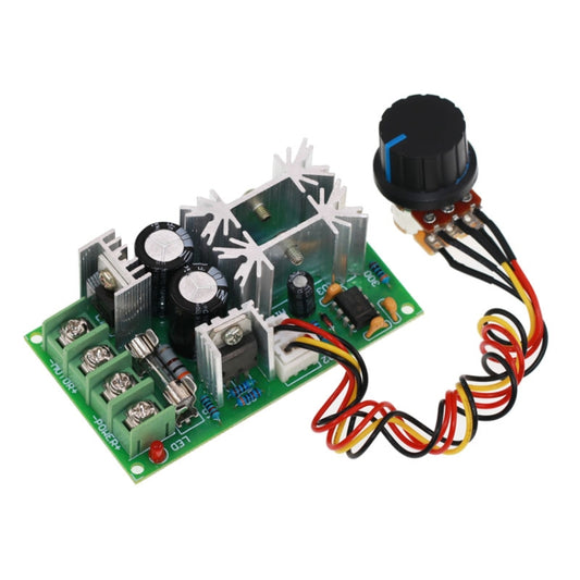 20A 12V24V36V48V DC Motor Speed Controller High Power Drive Module PWM Controller, 20A 12V24V36V48V DC