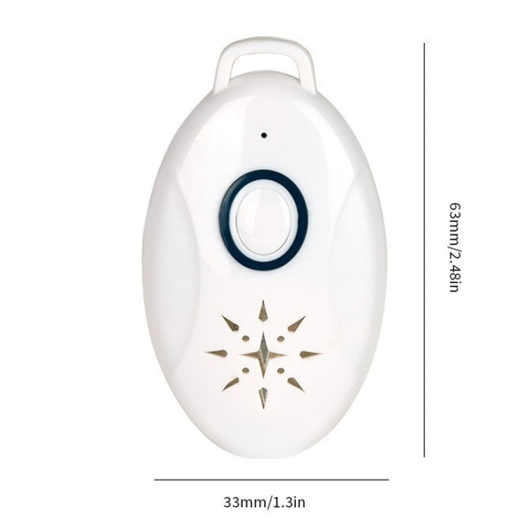 Mini USB Rechargeable Fly Repeller Outdoor Portable Mobile Mosquito Repellent Device