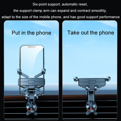 Car Mobile Phone Holder Navigation Air Outlet Support Fixed Bracket, Extension Pole, Triangular Hook, Metal Hook