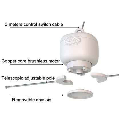 Delicatessen Fly Catching Ceiling Fan Catering Restaurant Fly Repellent Device, USB Plug-in Version