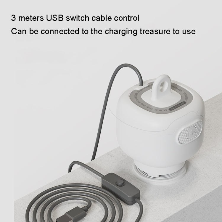 Delicatessen Fly Catching Ceiling Fan Catering Restaurant Fly Repellent Device, USB Plug-in Version