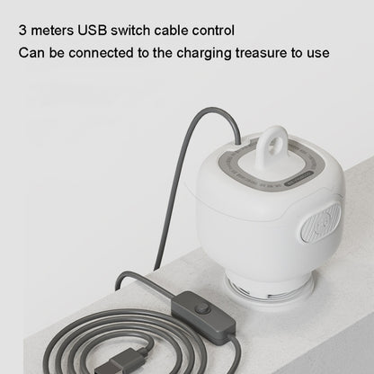Delicatessen Fly Catching Ceiling Fan Catering Restaurant Fly Repellent Device, USB Plug-in Version