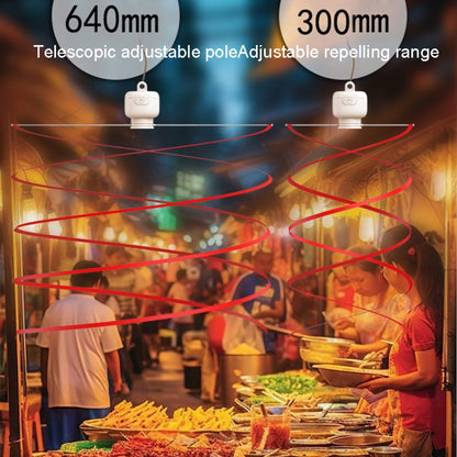 Delicatessen Fly Catching Ceiling Fan Catering Restaurant Fly Repellent Device, USB Plug-in Version