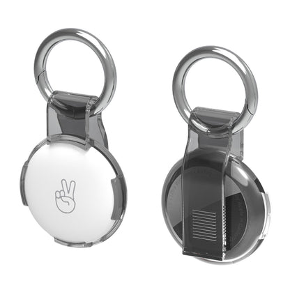 For Airtag Back Clip Keychain Locator Protective Case Anti-lost Device Cover