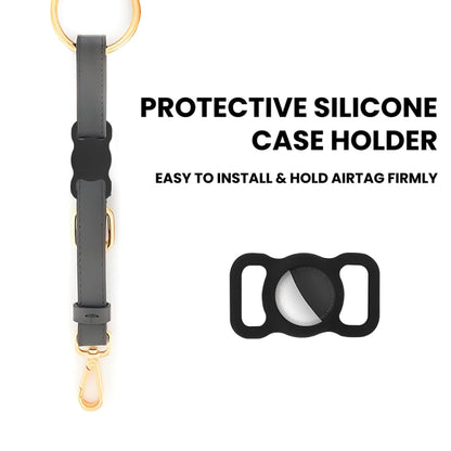 For Airtag Pet Collar Tracker Silicone Case Dog Anti-lost Device Protective Cover