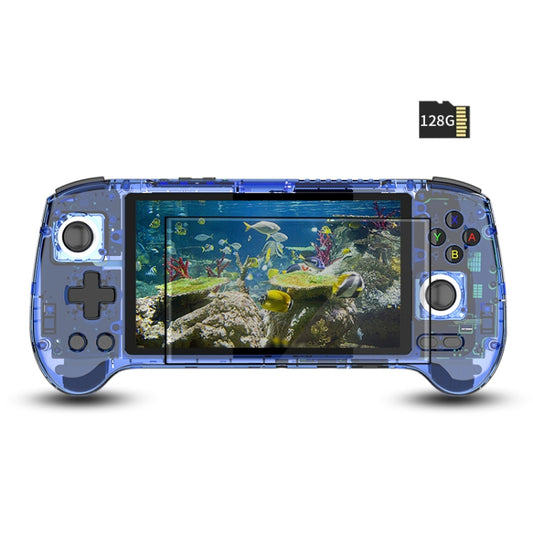 Console de jeux portable ANBERNIC RG556 Système Android 13 Écran AMOLED 5,48 pouces Joueur de jeux WIFI Bluetooth, 128 Go+128 Go, 128 Go+256 Go