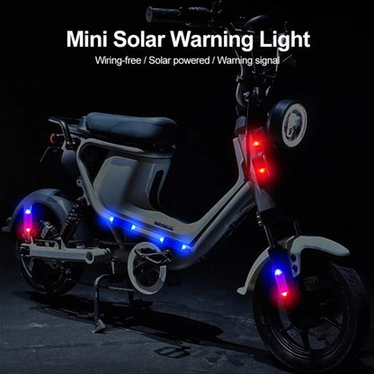 Solar Warning Light Anti-rear Collision LED Flashing Light