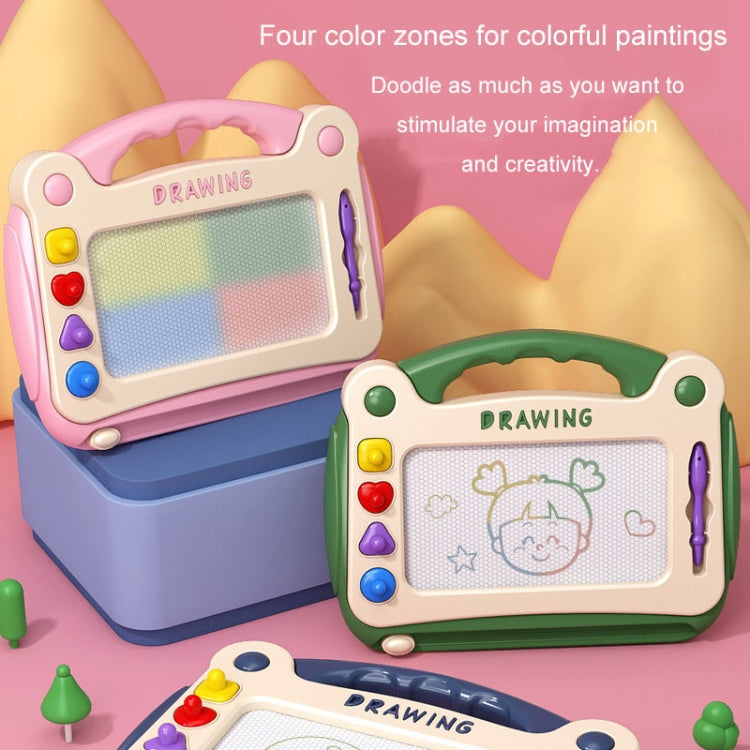 Tableau de dessin pour enfants, tableau d'écriture magnétique, jouet de gribouillage coloré pour bébé, petit bleu, petit rose, petit vert, grand bleu, grand rose, grand vert