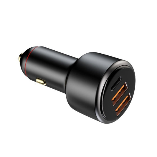 Chargeur de voiture mini-charge rapide pour véhicule, allume-cigare un à trois, 300W
