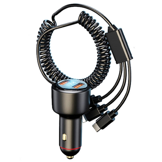 Chargeur de voiture mini à charge rapide, un à trois allume-cigares, version régulière, version standard, version améliorée, version premium, version phare, version extrême