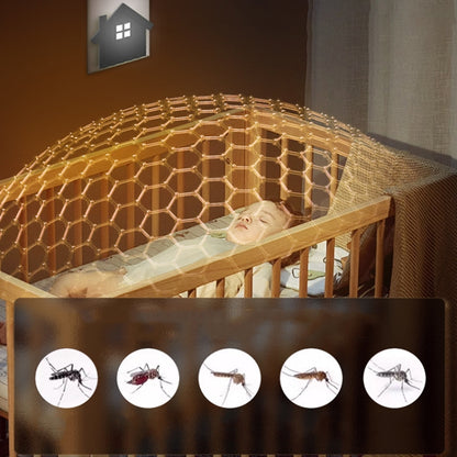 LJ-MWQ Prise USB Ultrasons Veilleuse Anti-moustique Répulsif Moustiques D'intérieur Lampe Anti-moustique Domestique