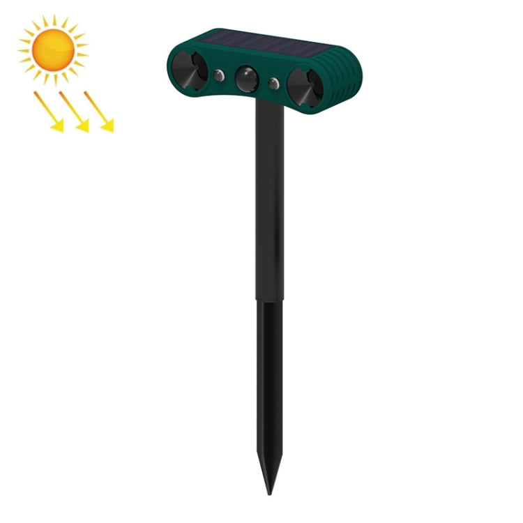 N911W Solar Powered Mouse Repeller Alarm Infrared Sensor Animal Repellent