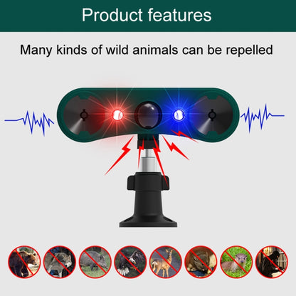 N911W Solar Powered Mouse Repeller Alarm Infrared Sensor Animal Repellent
