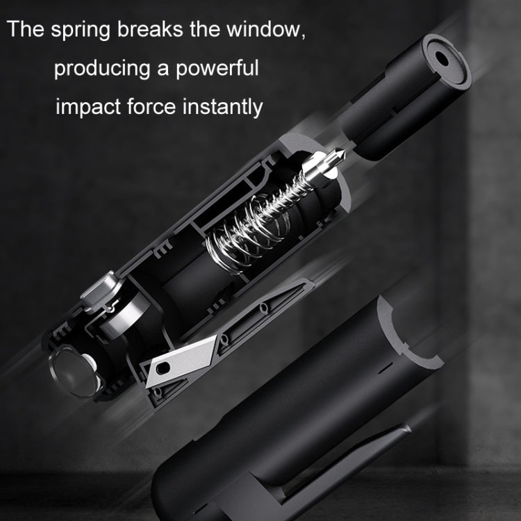 Car Safety Hammer Car Escape Device Temporary Parking Number Plate