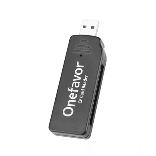 Lecteur de cartes CF Onefavor USB 2.0 haute vitesse de lecture et d'écriture, lecteur de cartes CF