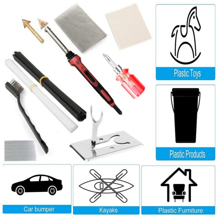 53pcs /Set Kit de Réparation de Pièces en Plastique pour Pare-chocs de Voiture, Prise US, Prise EU, Prise AU, Prise UK