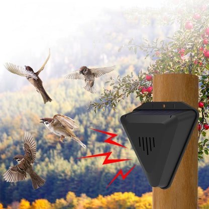 N911Q Répulsif Solaire pour Oiseaux Verger et Étang à Poissons Répulsif pour Animaux