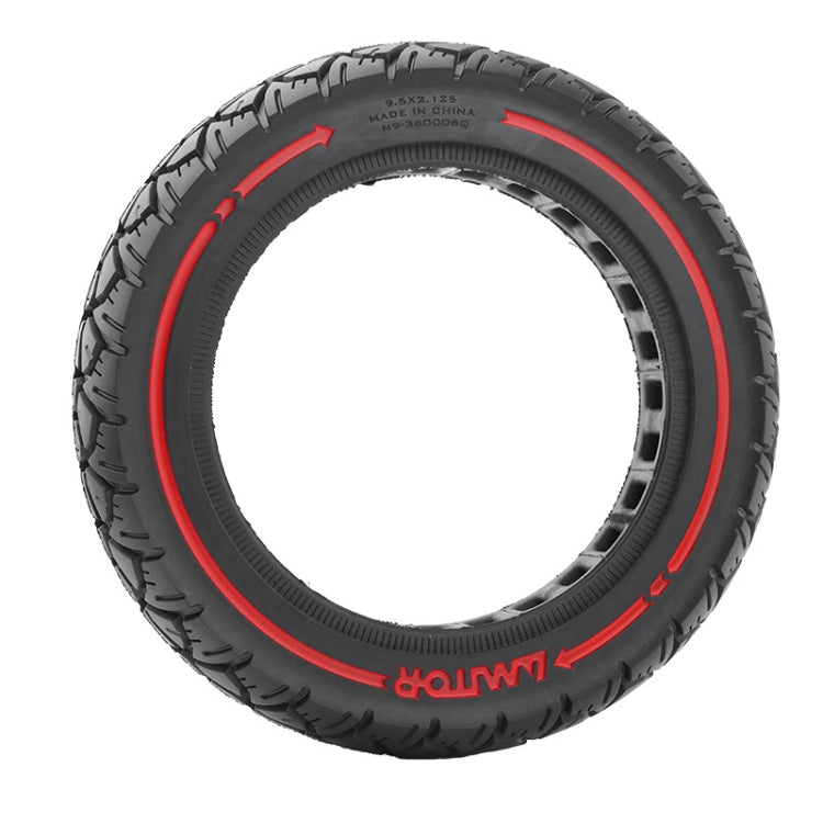 AIMITE 9.5 x 2.125 / 36 Card 9.5 inch Electric Scooter 230 x 50 Universal Off-Road Tire, Red Line, Yellow Line