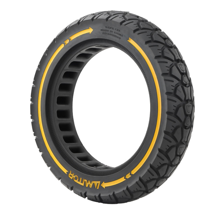 AIMITE 9.5 x 2.125 / 36 Card 9.5 inch Electric Scooter 230 x 50 Universal Off-Road Tire, Red Line, Yellow Line