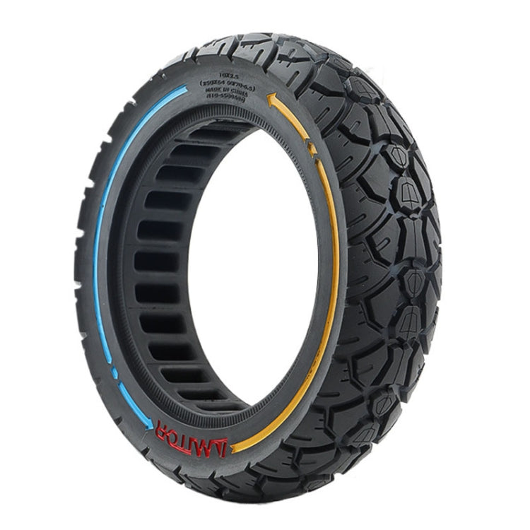 AIMITE 10 x 2.5 45 Card 250 x 64 60/70-6.5 Electric Scooter Universal Solid Tire, Colorful