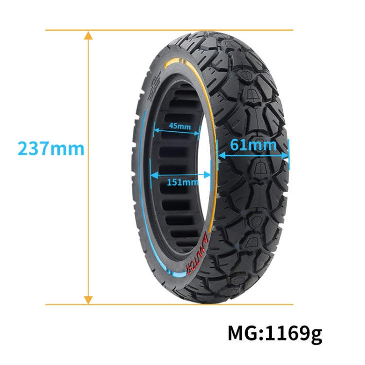 AIMITE 10 x 2.5 45 Card 250 x 64 60/70-6.5 Electric Scooter Universal Solid Tire, Colorful