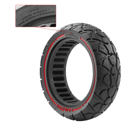 AIMITE 10 x 3 53.5 Card 255 x 80 And 80 / 65-6.5 Electric Scooter Universal Off-Road Tire, 10 x 3 53.5 Card