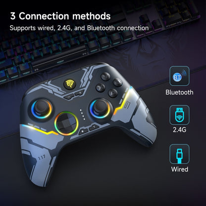 EasySMX X15 Hall Joystick Trigger RGB Wireless Gamepad, Starry Sky, Mech