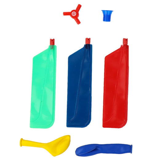 Hélicoptère à ballon à hélice fait maison : manuel pour élèves, invention scientifique et technologique à faire soi-même, jouet.