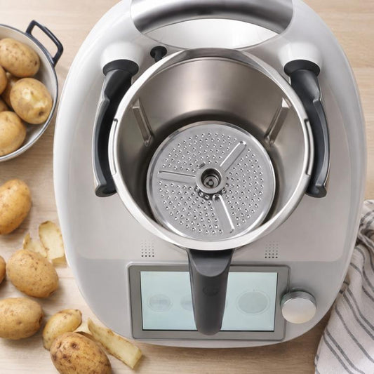Pour Thermomix TM5 TM6, couvre-lame, éplucheur, plaque de rabotage en forme de B, plaque de rabotage en forme de B