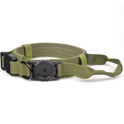 For AirTag Locator Nylon Adjustable Anti-Breakaway Collar, S, M, L, XL