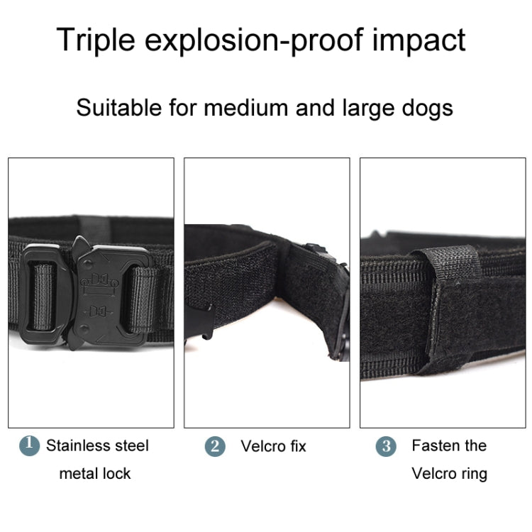 For AirTag Locator Nylon Adjustable Anti-Breakaway Collar, S, M, L, XL