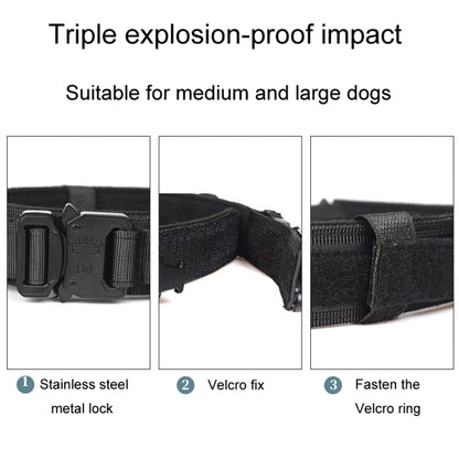 For AirTag Locator Nylon Adjustable Anti-Breakaway Collar, S, M, L, XL