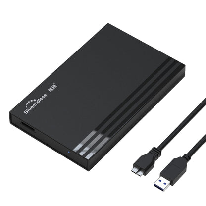 Blueendless MR23S 2.5-inch SATA Mobile Hard Disk Enclosure Tool-free Laptop External SSD, USB3.0, Type-C